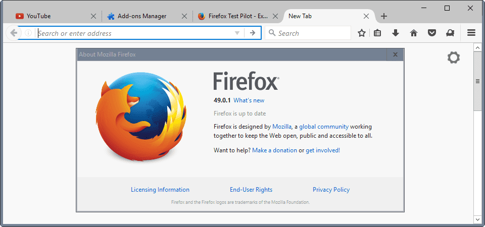 Microsoft Windows Xp Firefox Browser